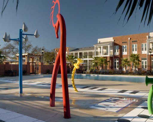 Columbia Parc Bayou District Splash Park