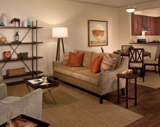 Columbia Parc Bayou District interior livingroom